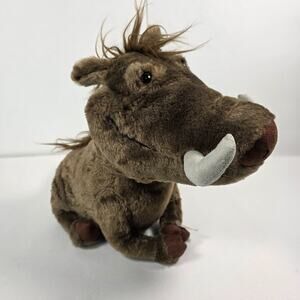 Disney The Lion King Pumbaa Talking 8" Stuffed Animal Plush